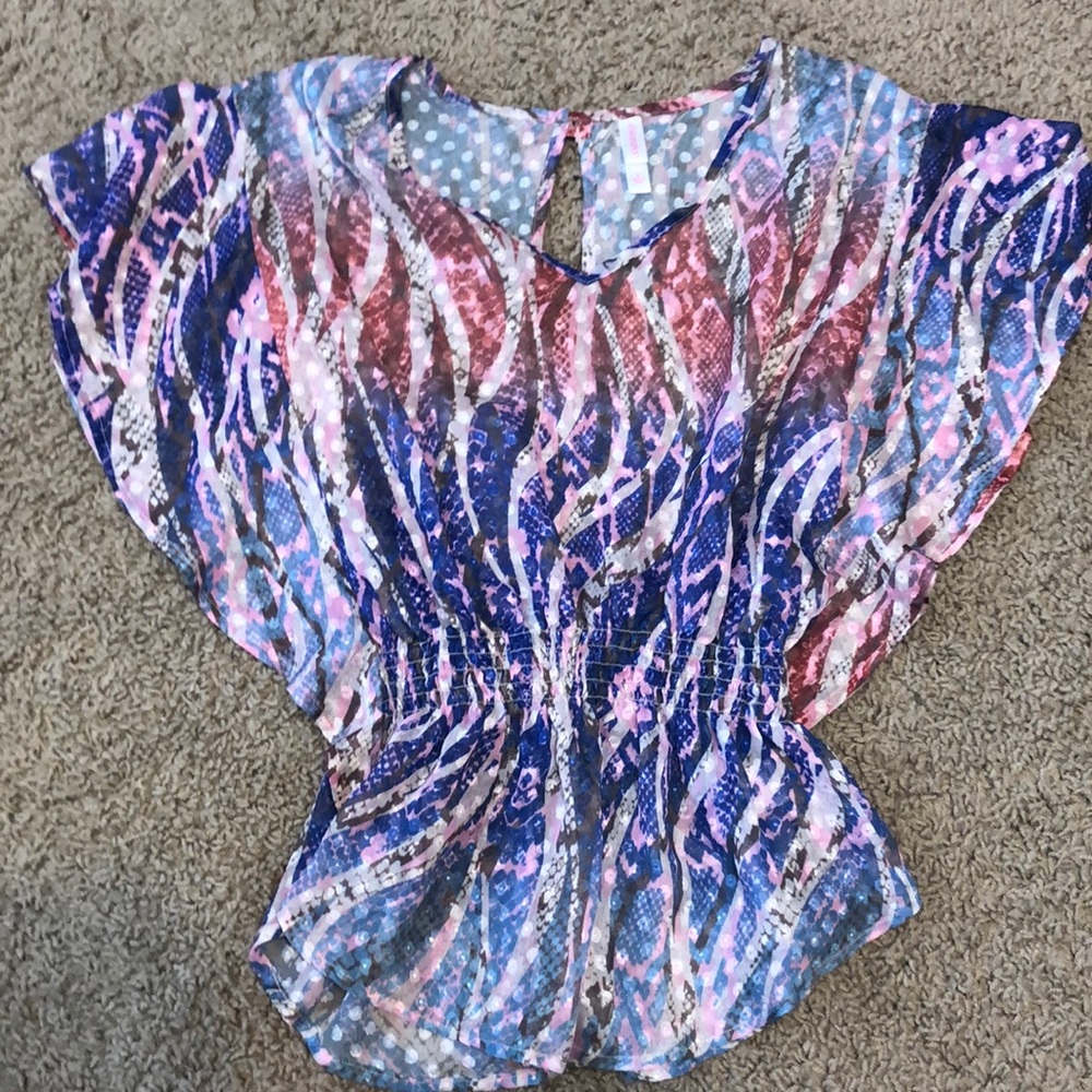 Printed blouse